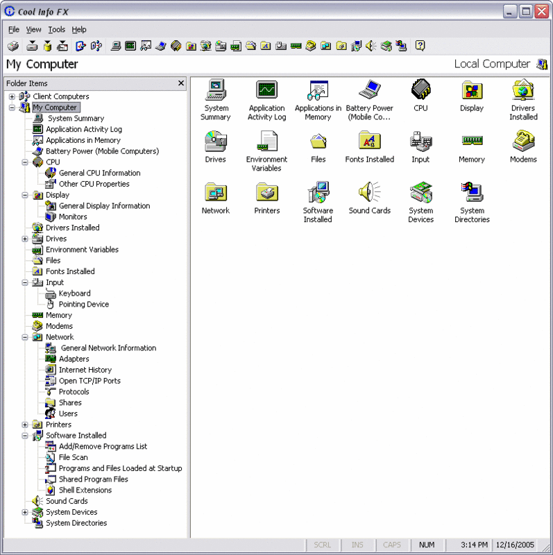 Cool Info 2001 Screenshot
